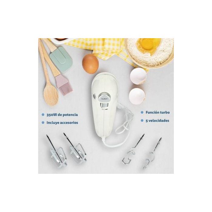 Batidora-Amasadora Grunkel AM-350TURBO5 350 W Blanco 1 L 3