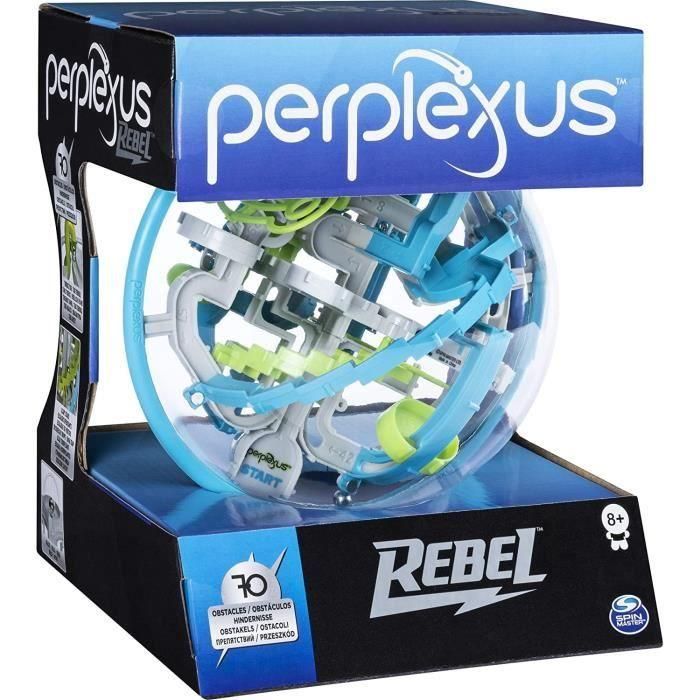 Spin Master 6053147 Perplexus Rebel Laberinto 3D con 70 Obstáculos - Rompecabezas de Habilidad para Niños +6 años 0 Spin Master 6053147 Perplexus Rebel Laberinto 3D con 70 Obstáculos - Rompecabezas de Habilidad para Niños +6 años 0