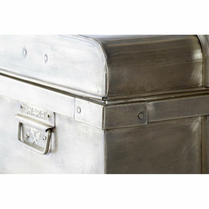 DKD Home Decor Baúl Vintage de Metal Dorado Hecho a Mano. Set de 2 Cofres de Almacenamiento y Decoración (68x42x31 cm) 1 DKD Home Decor Baúl Vintage de Metal Dorado Hecho a Mano. Set de 2 Cofres de Almacenamiento y Decoración (68x42x31 cm) 1