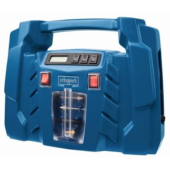 Compresor portátil SCHEPPACH 8 bar - 12 V - Air Force 5 1 Compresor portátil SCHEPPACH 8 bar - 12 V - Air Force 5 1