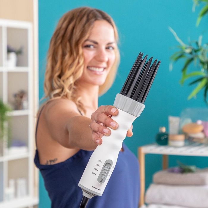 Cepillo Secador, Moldeador y Rizador de Pelo 3 en 1 Dryple InnovaGoods 550 W 7 Cepillo Secador, Moldeador y Rizador de Pelo 3 en 1 Dryple InnovaGoods 550 W 7