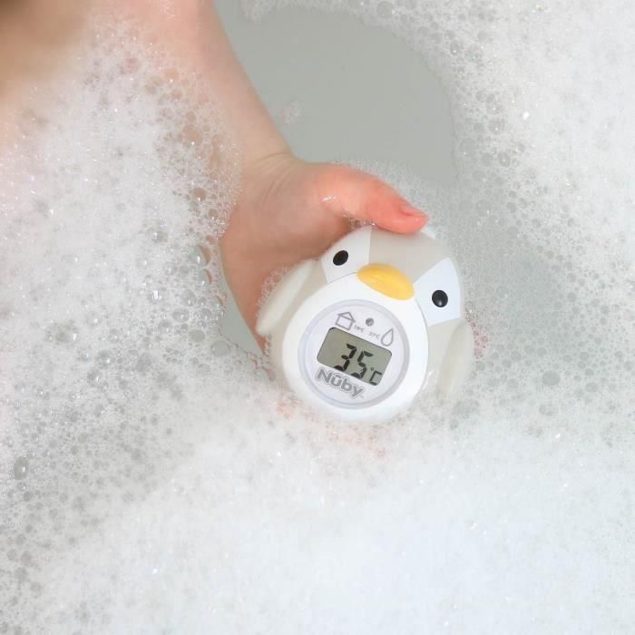 Termómetro de baño para bebés - NUBY - Pingüino 2