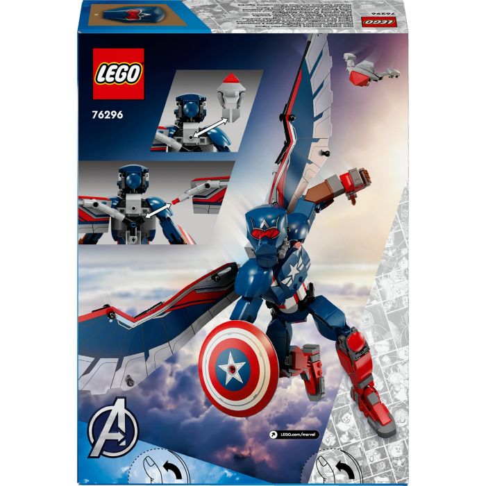 Lego Juego de Construcción Marvel Super Heroes Capitán América. Set de Ladrillos de Construcción Juguete para Niños y Coleccionistas 8+ Años 8 Lego Juego de Construcción Marvel Super Heroes Capitán América. Set de Ladrillos de Construcción Juguete para Niños y Coleccionistas 8+ Años 8