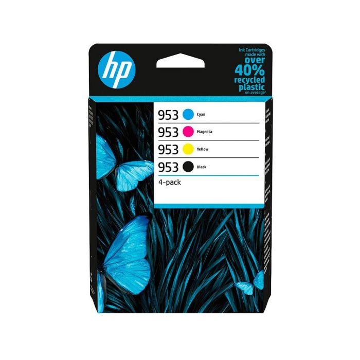 Hp Tinta Bk, C, M, Y, Officejet Pro 7700, 8200, 8700 Series - Nº 953 *Pack De 4* 1