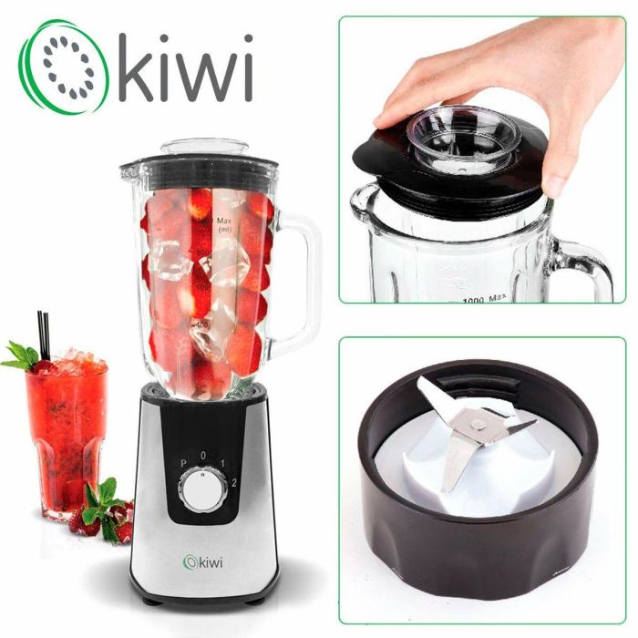 Batidora de Vaso Kiwi 1 L 400W 400 W 1 L 1L 1