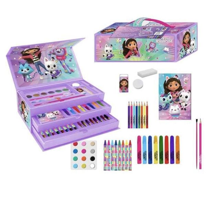 Caja de Actividades para Colorear Gabby's Dollhouse Lila Caja de Actividades para Colorear Gabby's Dollhouse Lila
