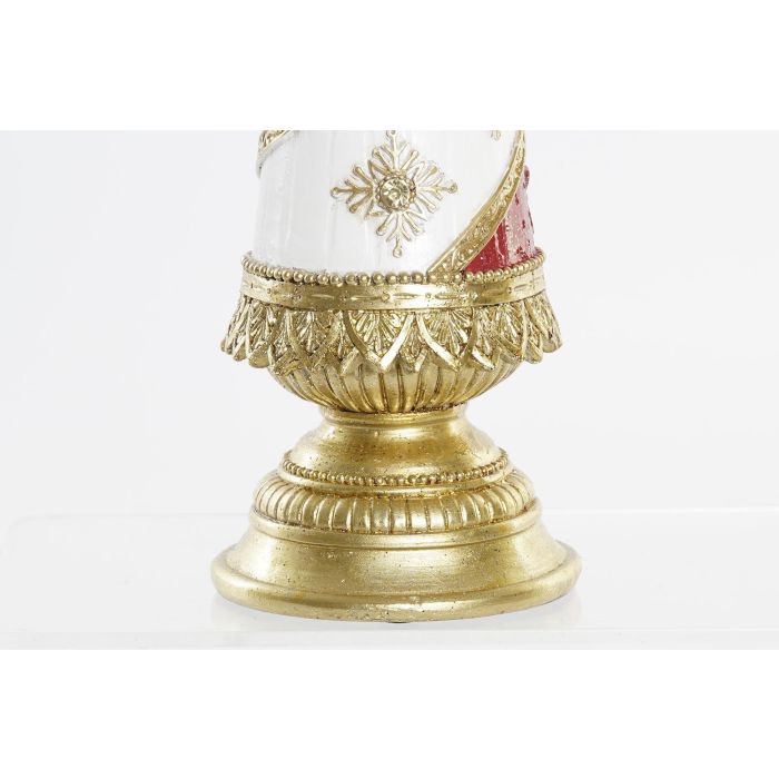 DKD Home Decor Figura de Navidad Árbol Moderna de Resina Rojo Blanco Dorado 10x35.5x10 cm 2 DKD Home Decor Figura de Navidad Árbol Moderna de Resina Rojo Blanco Dorado 10x35.5x10 cm 2
