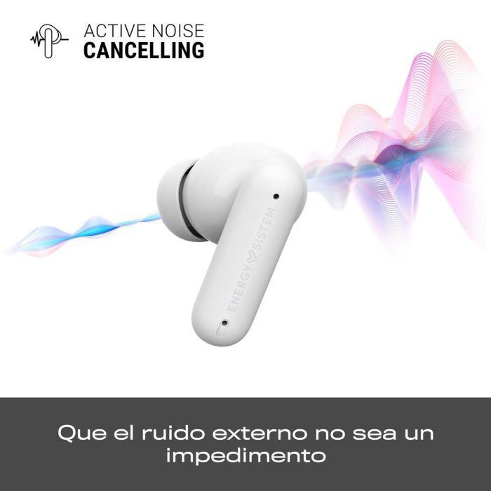 Auriculares Inalámbricos con Estuche de Carga Energy Sistem 459926 Blanco 2 Auriculares Inalámbricos con Estuche de Carga Energy Sistem 459926 Blanco 2