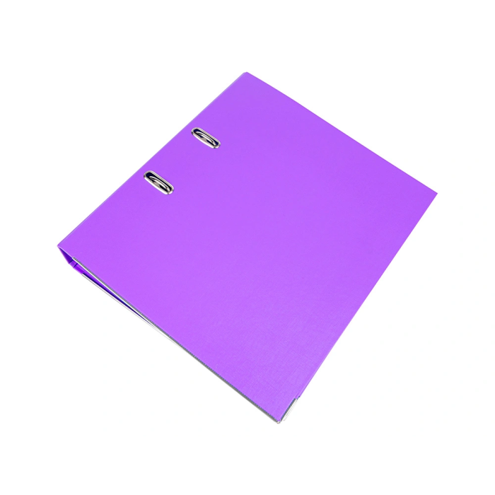 Liderpapel Documenta Archivador de Palanca A4 Forrado PVC Rado con Compresor Metálico, Lomo 52 mm, Lila 6