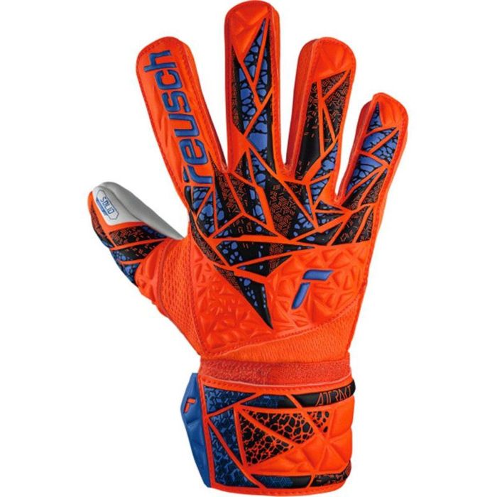 Guantes de Portero Reusch Attrakt Solid Naranja M 5 Guantes de Portero Reusch Attrakt Solid Naranja M 5