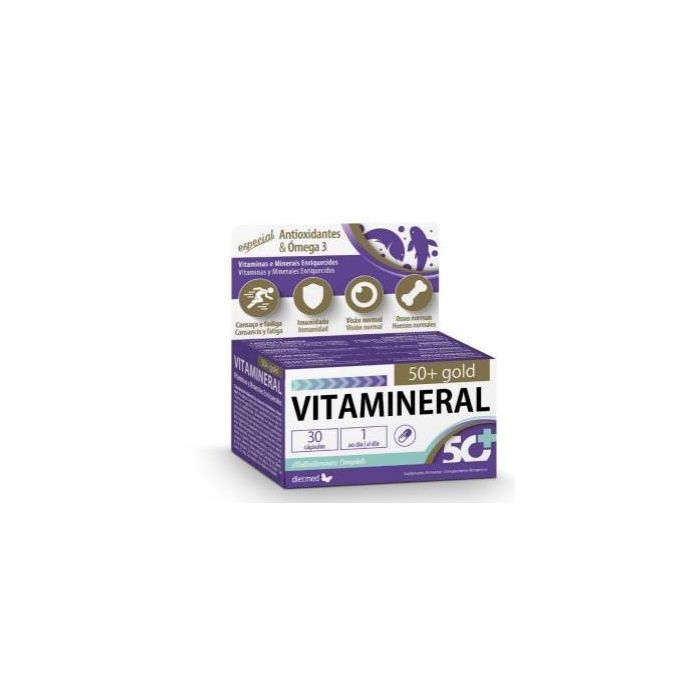Vitamineral 50+ Gold 30Perlas Vitamineral 50+ Gold 30Perlas