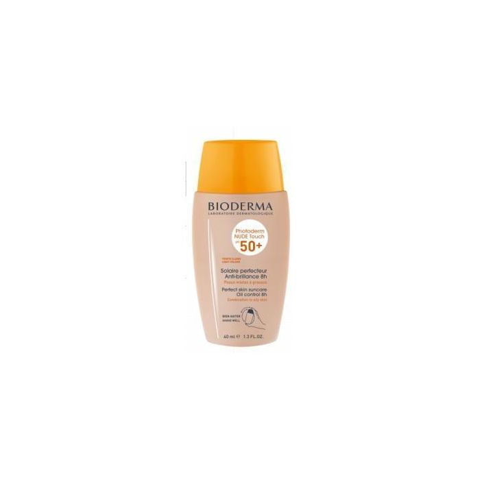 Bioderma Fotoprot Photoderm Nude Touch Spf 50+ Claro 40 Ml