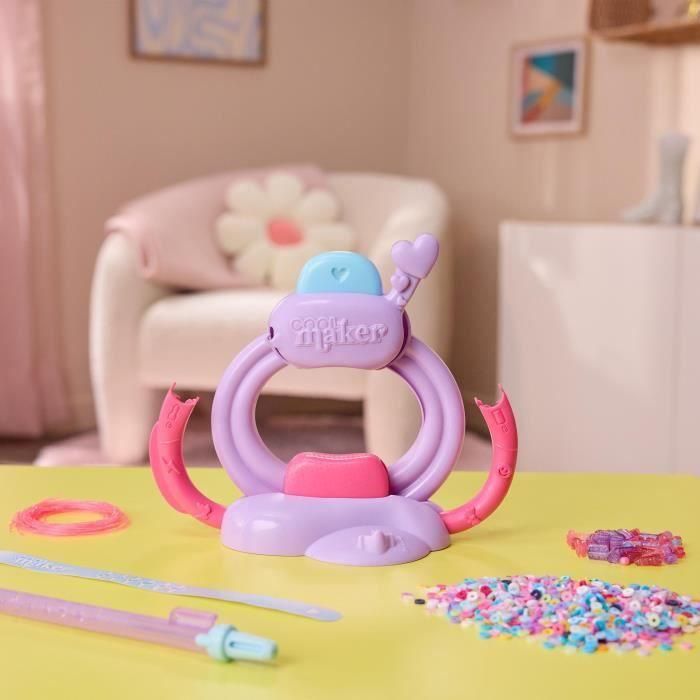 Cool Maker Estudio de Pulseras Heishi para Niños - Kit de Manualidades Creativo con Accesorios para Diseñar Joyas para 7+ Años 3 Cool Maker Estudio de Pulseras Heishi para Niños - Kit de Manualidades Creativo con Accesorios para Diseñar Joyas para 7+ Años 3