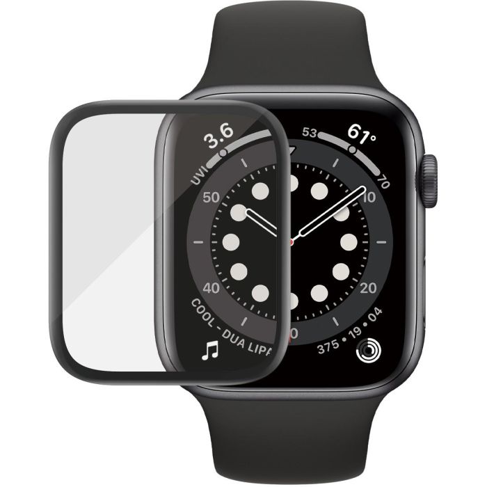 PanzerGlass Protector de Pantalla para Apple Watch Series 4/5/6/SE 44mm - Cristal Templado Resistente a Golpes y Rayones Transparente