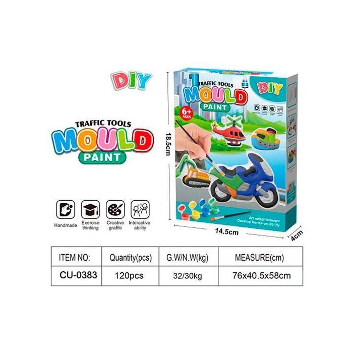 Roymart Set De Pintura Molde Trafic Tools