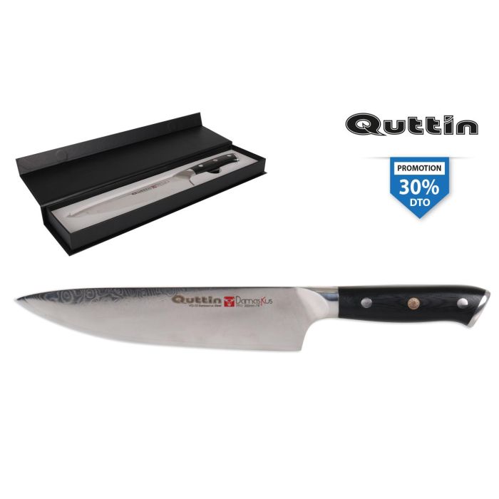 Cuchillo Chef Damaskus 20 cm Quttin (2 Unidades) Cuchillo Chef Damaskus 20 cm Quttin (2 Unidades)