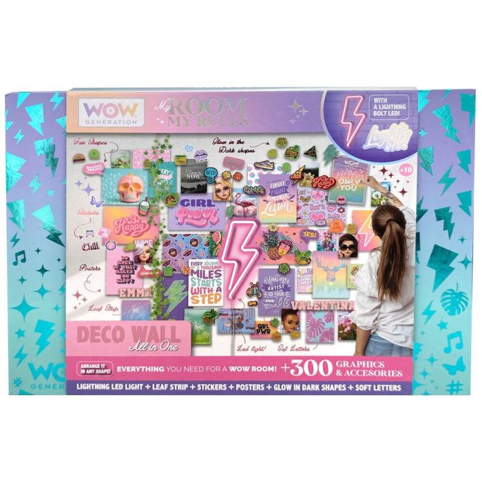 Kit Para Decorar Habitación Wow Generation Wow00121 Kids 0 Kit Para Decorar Habitación Wow Generation Wow00121 Kids 0