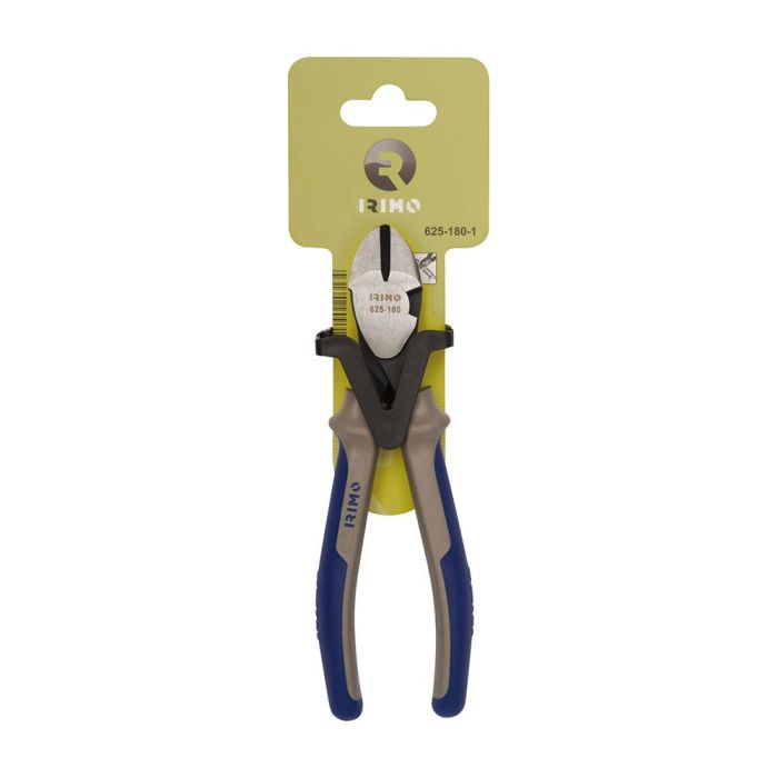 Irimo Alicate Cortante Diagonal Reforzado 180 mm ISO5749 Acero Alto Rendimiento Mango Bicomponente 1