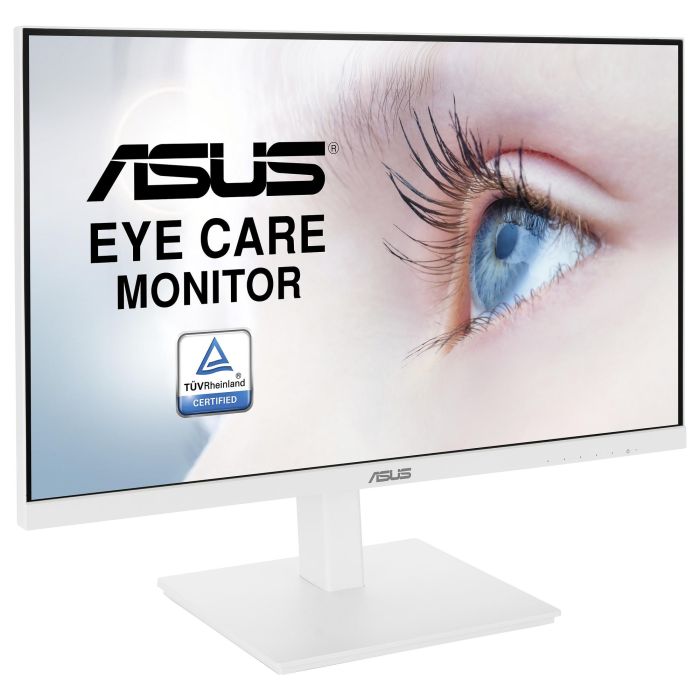 ASUS VA27DQSB-W Monitor PC 27" Full HD LED Blanco con Altavoces Integrados y Ajuste de Altura, 5ms, 75Hz