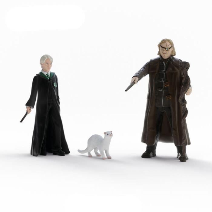 Schleich 14907 Figura de Alastor Moody, Draco Malfoy y el hurón - Harry Potter