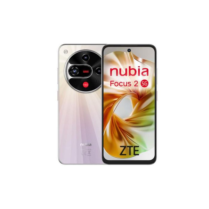 ZTE NUBIA FOCUS 2 5G Blanco 8GB+256GB P720F11W - 6.7" HD+, 108MP, Android 15 0 ZTE NUBIA FOCUS 2 5G Blanco 8GB+256GB P720F11W - 6.7" HD+, 108MP, Android 15 0