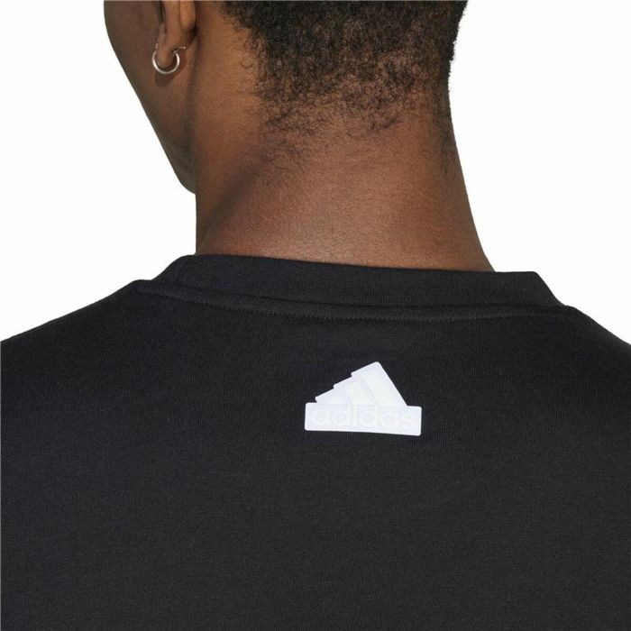 Camiseta de Manga Corta Hombre Adidas House Of Tiro Summer Linear Graphic Negro Camiseta de Manga Corta Hombre Adidas House Of Tiro Summer Linear Graphic Negro