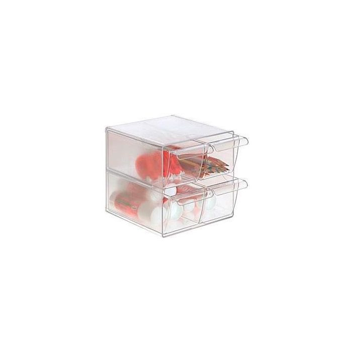 Archivo 2000 Organizador Archicubo 4 Cajones 190x150x150 mm Cristal Transparente Archivo 2000 Organizador Archicubo 4 Cajones 190x150x150 mm Cristal Transparente