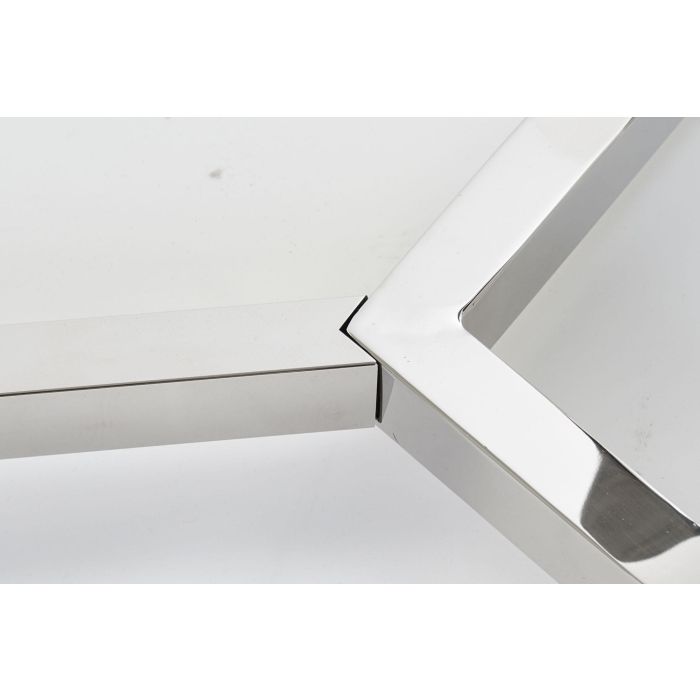 DKD Home Decor Marmol crome Consola Moderno Plateado Blanco Acero Mármol 150 x 45 x 80 cm 6 DKD Home Decor Marmol crome Consola Moderno Plateado Blanco Acero Mármol 150 x 45 x 80 cm 6