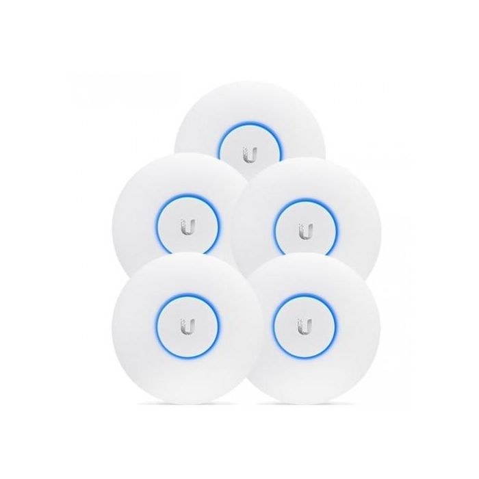 Ubiquiti UAP-AC-PRO-5 Punto de Acceso WiFi AC Dual Band 2.4/5 GHz 1300 Mbps (Pack de 5) 0 Ubiquiti UAP-AC-PRO-5 Punto de Acceso WiFi AC Dual Band 2.4/5 GHz 1300 Mbps (Pack de 5) 0