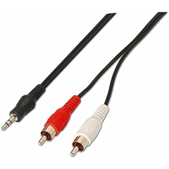Cable Jack NANOCABLE 10.24.0310 10 m Macho RCA x 2 1 Cable Jack NANOCABLE 10.24.0310 10 m Macho RCA x 2 1