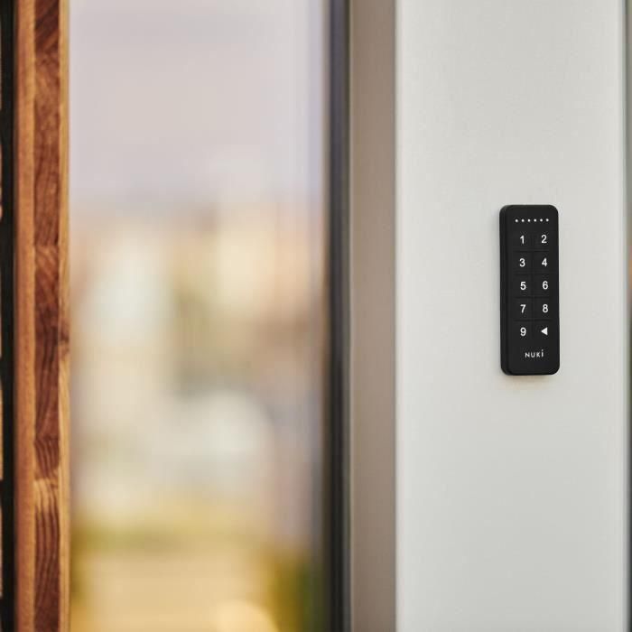 Nuki Teclado de código numérico para control de acceso sin llaves. Crea códigos personalizados para familiares, amigos, invitados – Negro 4 Nuki Teclado de código numérico para control de acceso sin llaves. Crea códigos personalizados para familiares, amigos, invitados – Negro 4