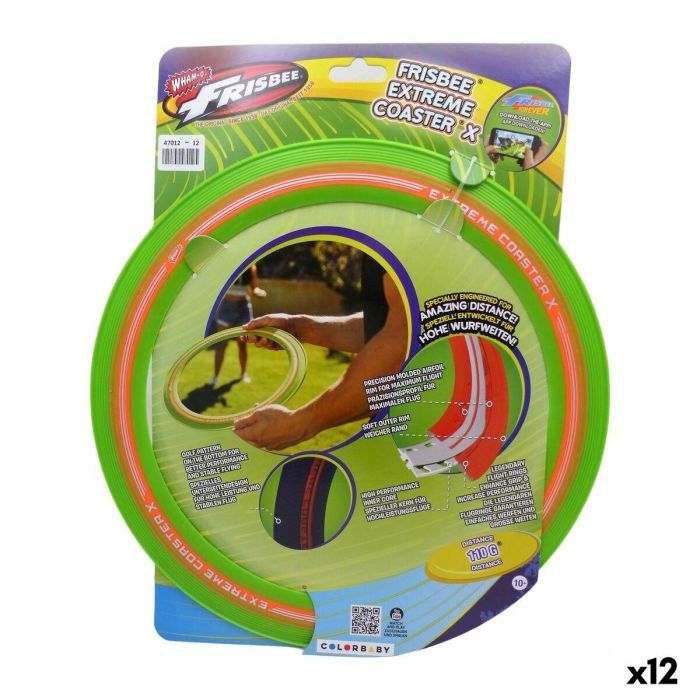Frisbee Wham-O 33 x 4,2 x 33 cm (12 Unidades) Frisbee Wham-O 33 x 4,2 x 33 cm (12 Unidades)