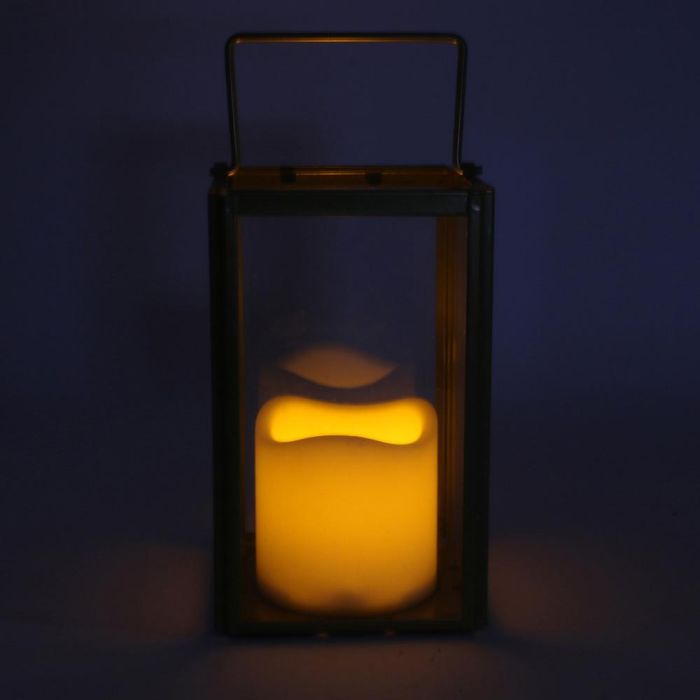 The Candle Factory Farolillo Vela Led con Efecto Llama Titilante, Iluminación Blanca Cálida, Altura 17,5 cm 2 The Candle Factory Farolillo Vela Led con Efecto Llama Titilante, Iluminación Blanca Cálida, Altura 17,5 cm 2