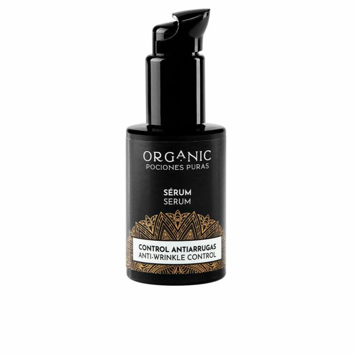 Organic Pociones Puras Serum Control Antiarrugas 30 ml con Niacinamida y Aceite de Kahai para piel firme y radiante