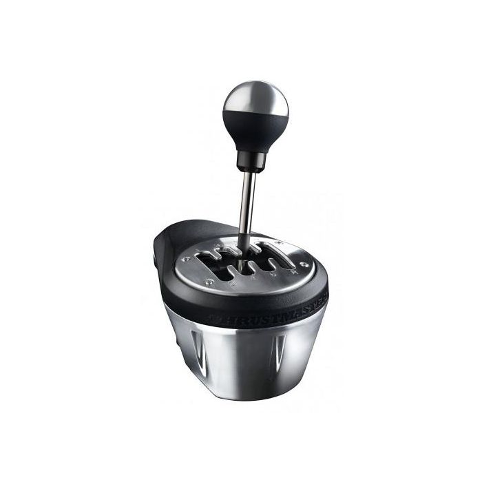 Thrustmaster TH8A Shifter Add-On - Palanca de cambios secuencial y patrón H, 13cm, metálica, USB/DIN, para PC, PS3, PS4, Xbox One