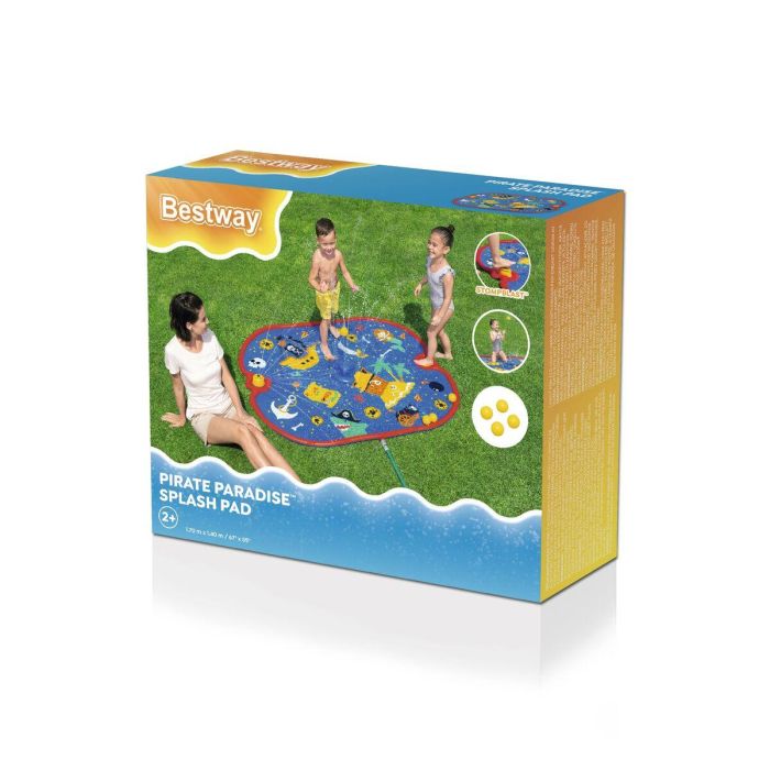 Bestway Aspersor Hinchable Pirata 170x140 cm +2 Años Jardin 52725 2