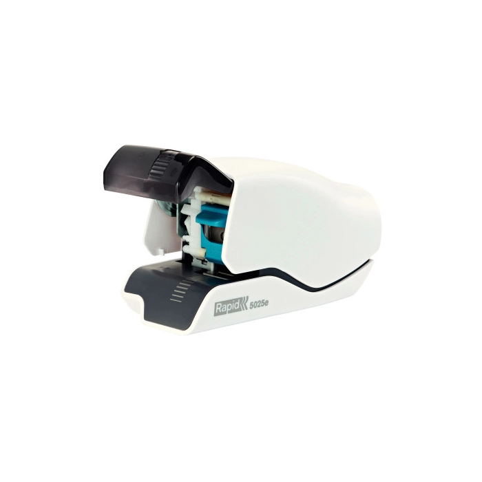 Rapid 5025e Grapadora Eléctrica 25 Hojas Color Blanco 4