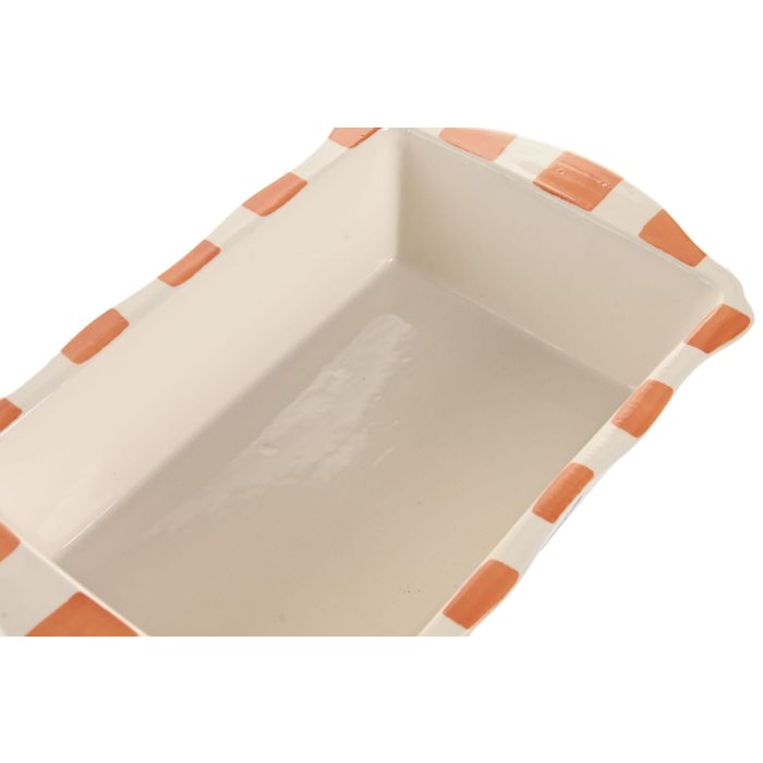 Bandeja Mediterraneo DKD Home Decor Azul Amarillo 20.3 x 7.5 x 32.5 cm (2 Unidades) 1