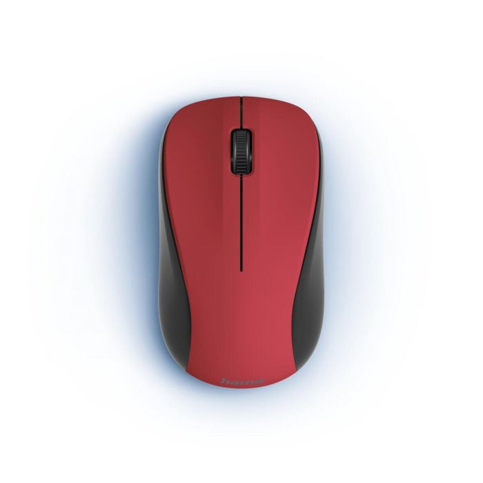 Ratón Inalámbrico Óptico Hama MW-300 V2 Rojo Negro/Rojo (1 unidad) 1 Ratón Inalámbrico Óptico Hama MW-300 V2 Rojo Negro/Rojo (1 unidad) 1