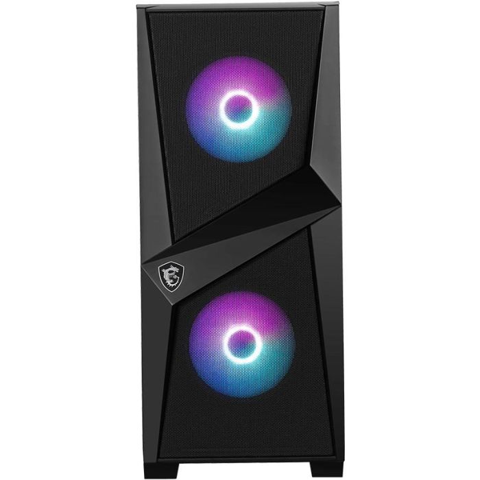 MSI MAG FORGE 100R Midi Tower PC Gaming Negro con Ventana de Vidrio Templado e Iluminación RGB ATX/microATX/Mini-ITX 3 MSI MAG FORGE 100R Midi Tower PC Gaming Negro con Ventana de Vidrio Templado e Iluminación RGB ATX/microATX/Mini-ITX 3