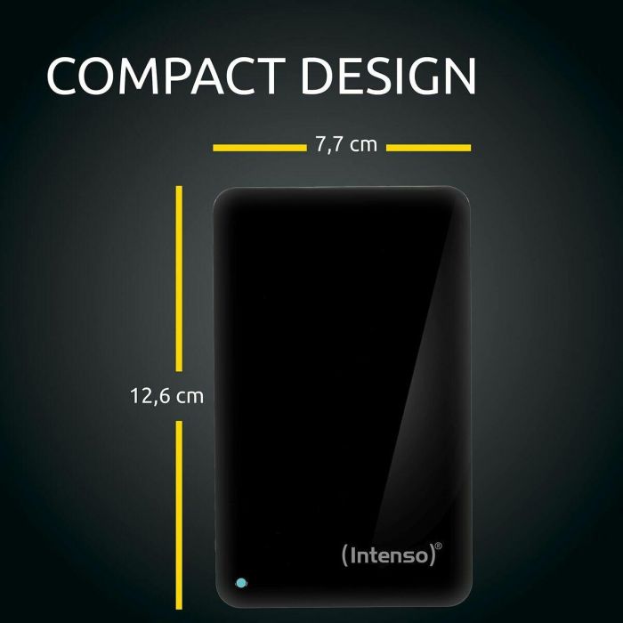 Intenso 6021512 Disco Duro Externo HDD 4TB 2.5" USB 3.0 Negro 6
