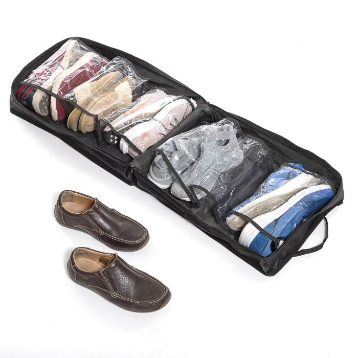 Bolso de Viaje para Calzado Doshen InnovaGoods 12 zapatos 4 Bolso de Viaje para Calzado Doshen InnovaGoods 12 zapatos 4
