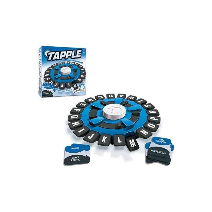 Juego de mesa tapple. selecciona una categoría, decir una palabra que encaje, tocar la primera letra de la palabra y pasar la rueda 1 Juego de mesa tapple. selecciona una categoría, decir una palabra que encaje, tocar la primera letra de la palabra y pasar la rueda 1