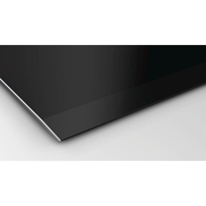 Placa de inducción SIEMENS EX975LXC1F - 5 zonas - 11100 W máx. - A 91.2 x P 52 cm - Revestimiento de vidrio - Negro - Perfil de acero inoxidable 2 Placa de inducción SIEMENS EX975LXC1F - 5 zonas - 11100 W máx. - A 91.2 x P 52 cm - Revestimiento de vidrio - Negro - Perfil de acero inoxidable 2