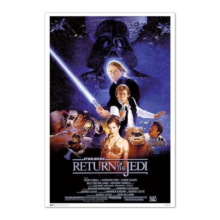 ERIK Poster Star Wars: El Retorno del Jedi 91,5x61cm Papel Brillo Alta Calidad 150 gr