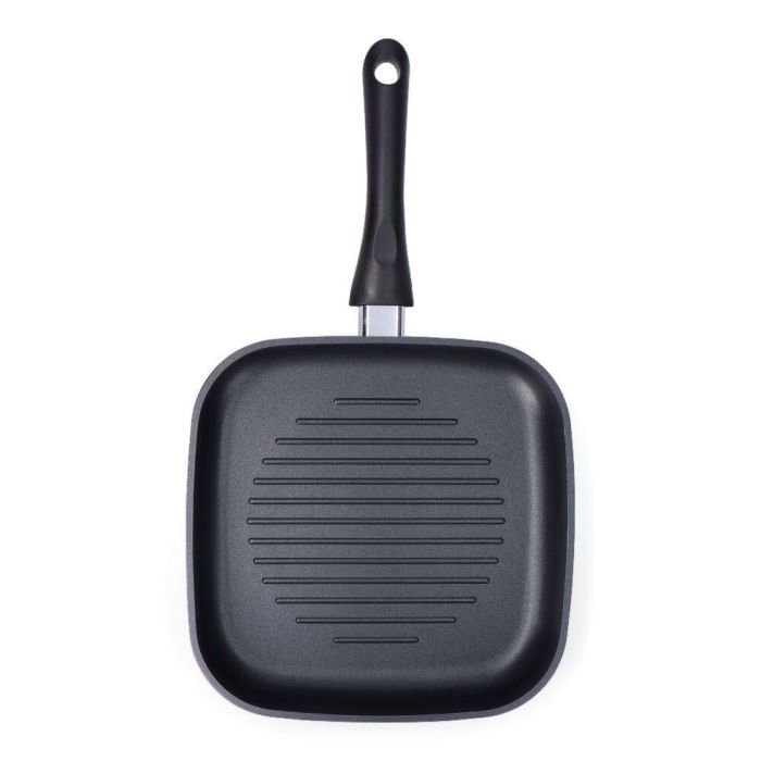 Gourmet Kitchen Sarten Asador Black Plus Aluminio Whitford Technology 24x4,6x24 cm 1