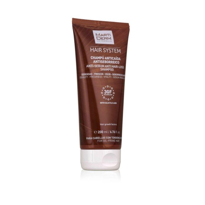 Martiderm Hair System Champú Anticaída Antiseborreico 200 mL Martiderm Hair System Champú Anticaída Antiseborreico 200 mL