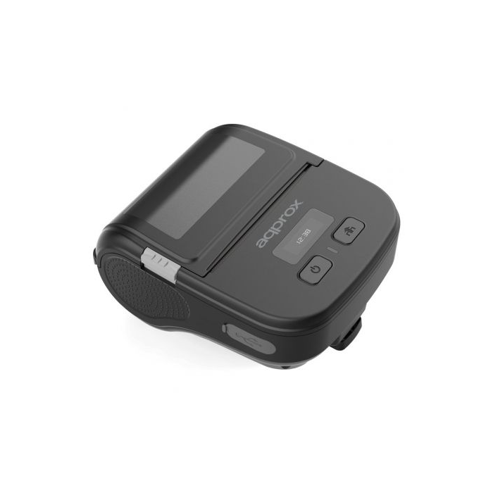 Approx appPOS80PORTABLEWIFI Impresora Térmica Portátil 80mm USB Bluetooth WiFi Negra para Tickets y Etiquetas