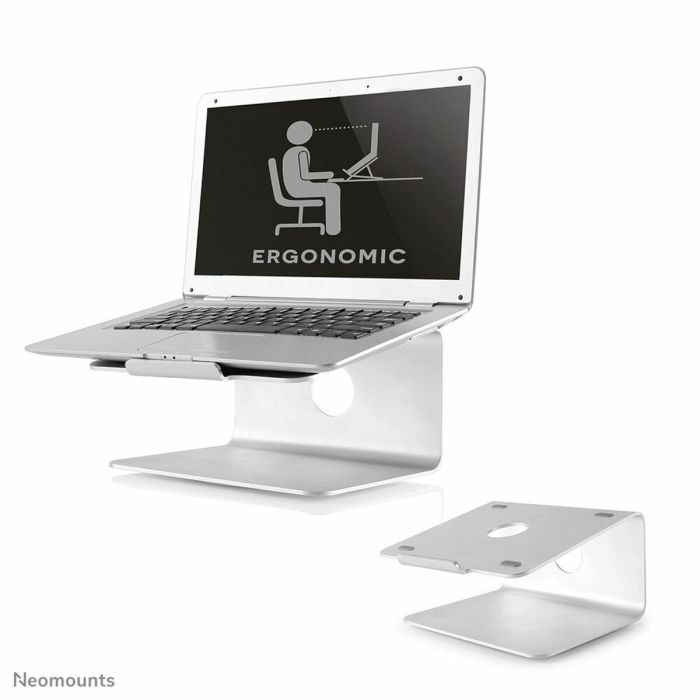 Neomounts Raised And Rotatable Aluminium Laptop Stand Neomounts Raised And Rotatable Aluminium Laptop Stand