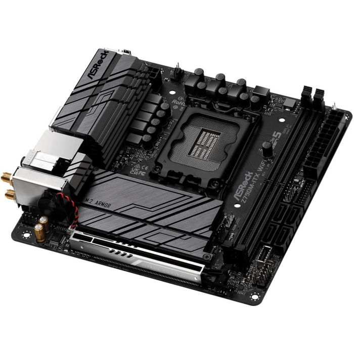 ASRock Z790M-ITX WiFi Placa Base Intel Z790 LGA 1700 Mini ITX, DDR5, Wi-Fi 6E, 90-MXBKE0-A0UAYZ 3 ASRock Z790M-ITX WiFi Placa Base Intel Z790 LGA 1700 Mini ITX, DDR5, Wi-Fi 6E, 90-MXBKE0-A0UAYZ 3